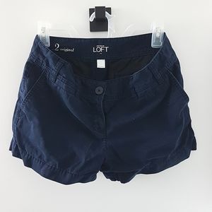 Navy Ann Taylor Loft Original Size 2 Shorts